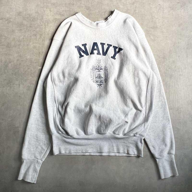 U.S. Naval Academy Store グレー トレーナー　サイズM U.S. Naval Academy Store グレー トレーナー サイズM 90'S U.S NAVAL