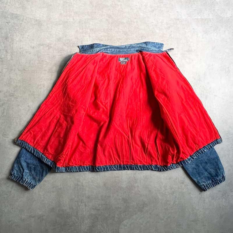 POLO RALPH LAUREN 80'S by Ralph Lauren Denim Swing Top SIZE