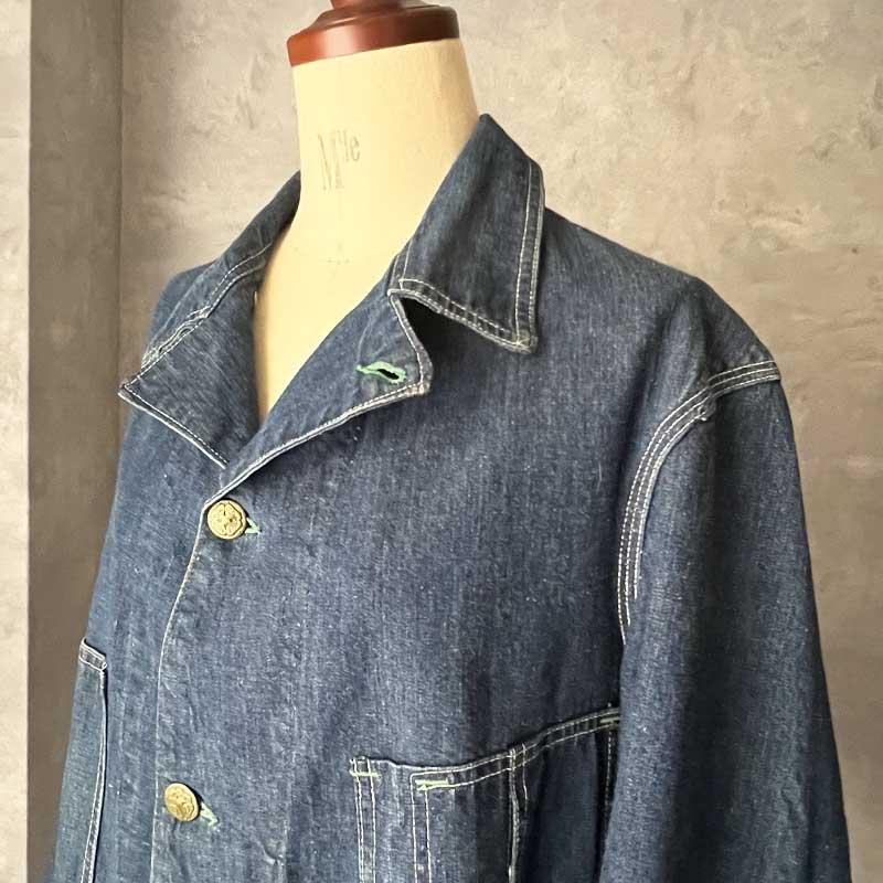 OSH KOSH デニムワークジャケット OSHKOSH 40'S Denim Chore Jacket 40年代 オシュコシュ デニム