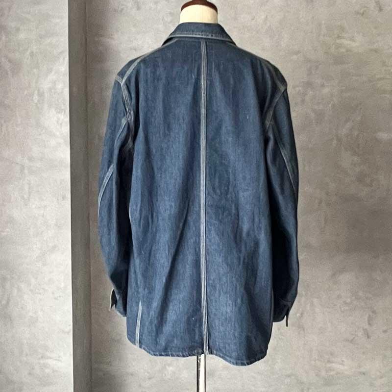 70s Oshkosh デニムジャケット　ワークジャケット 40'S OSHKOSH Denim Chore Jacket 40年代 オシュコシュ デニム