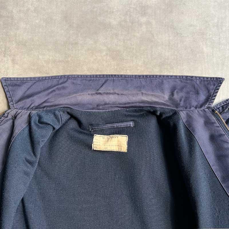 60'S U.S NAVY Utility Jacket 38R 60年代 アメリカ海軍
