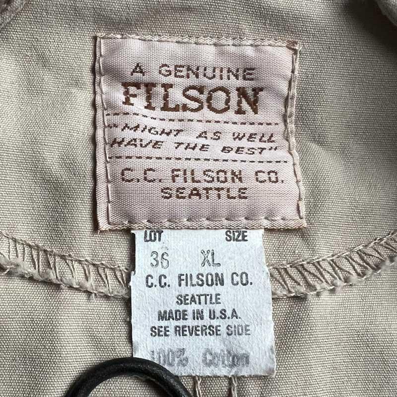 FILSON（フィルソン） 80'S FILSON Half Moon Hunting Vest Made in