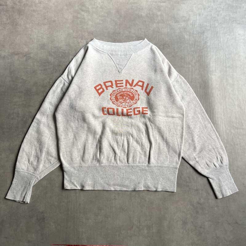 トップス 50's front V vintage sweat shirt トップス 50's front V vintage sweat shirt 1950's Front V