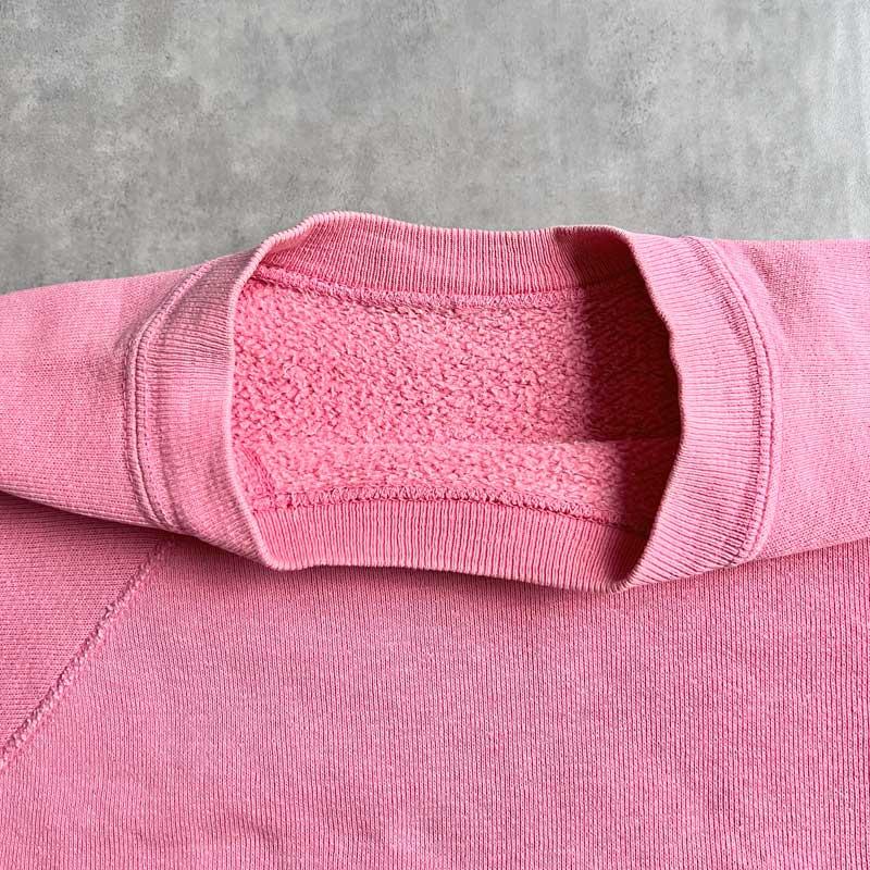 60'S Vintage Short Sleeve Sweat Shirts PINK 60年代