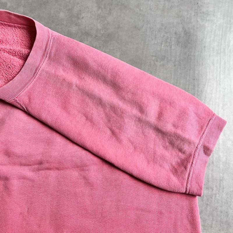 60'S Vintage Short Sleeve Sweat Shirts PINK 60年代