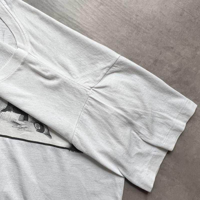 90'S NIRVANA PHOTO T-Shirts Made in USA WHITE/M 90年代
