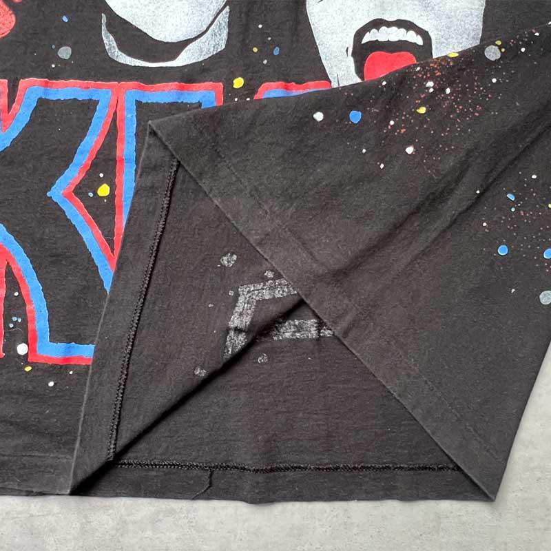 90'S KISS Winter Land All-Over-Print T-Shirts Made in USA BLACK/XL