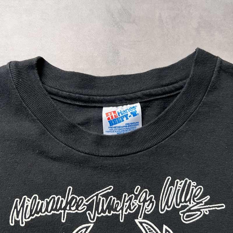 90s Harley-Davidson ハーレー グラフィック Tシャツ 黒 L 【公式通販】