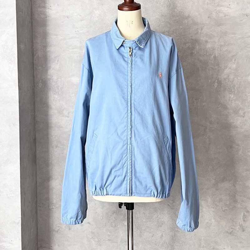 POLO RALPH LAUREN 80-90'S Ralph Lauren Swing Top L.BLUE/L