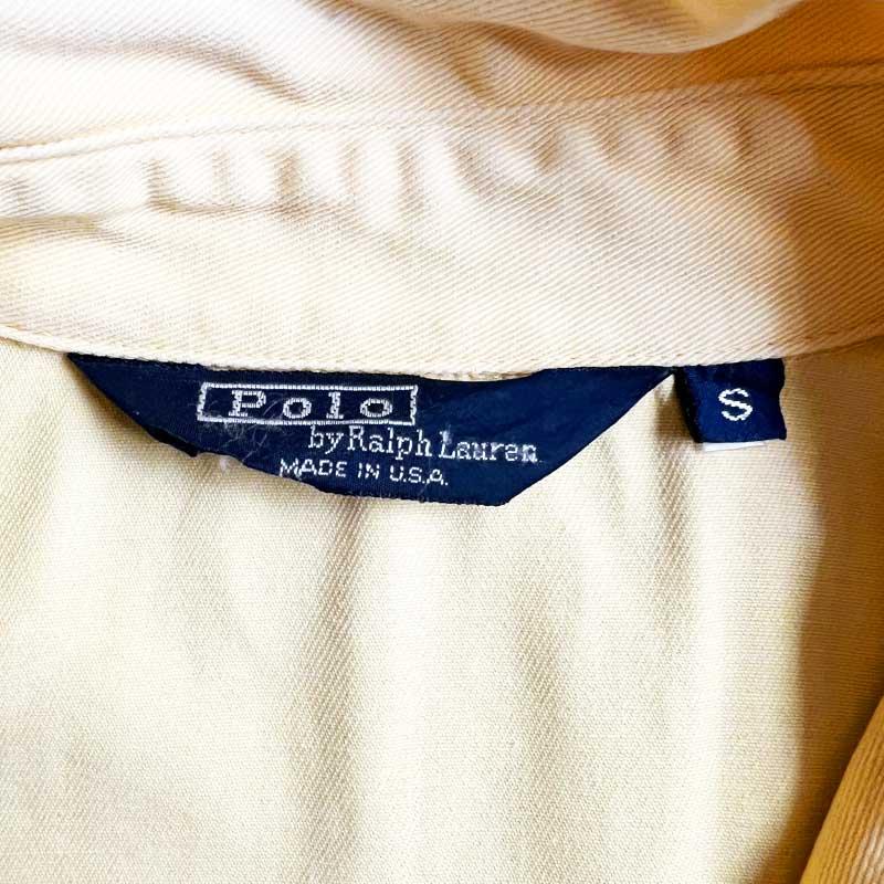 USA製ラルフローレン スウィングトップ 90s イエローSサイズ古着 POLO RALPH LAUREN 80-90'S Ralph Lauren Swing Top YELLOW/S