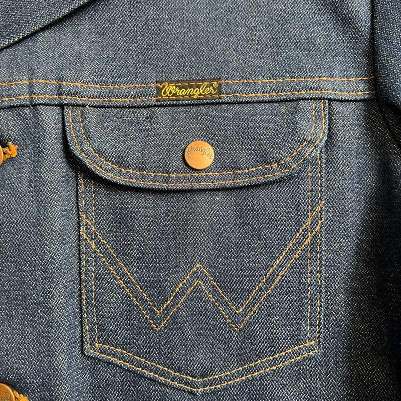 Wrangler 80'S 74136NV 14oz Denim Jacket Dead Stock Made in