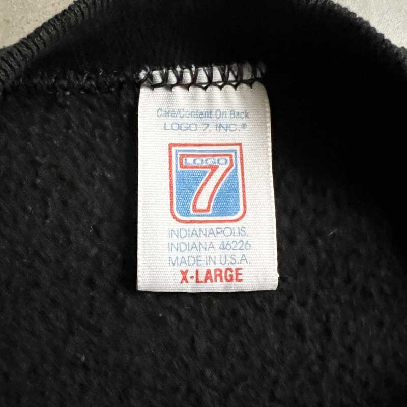 90'S THE ROLLING STONES World Tour Sweat Shirts Made in USA BLACK