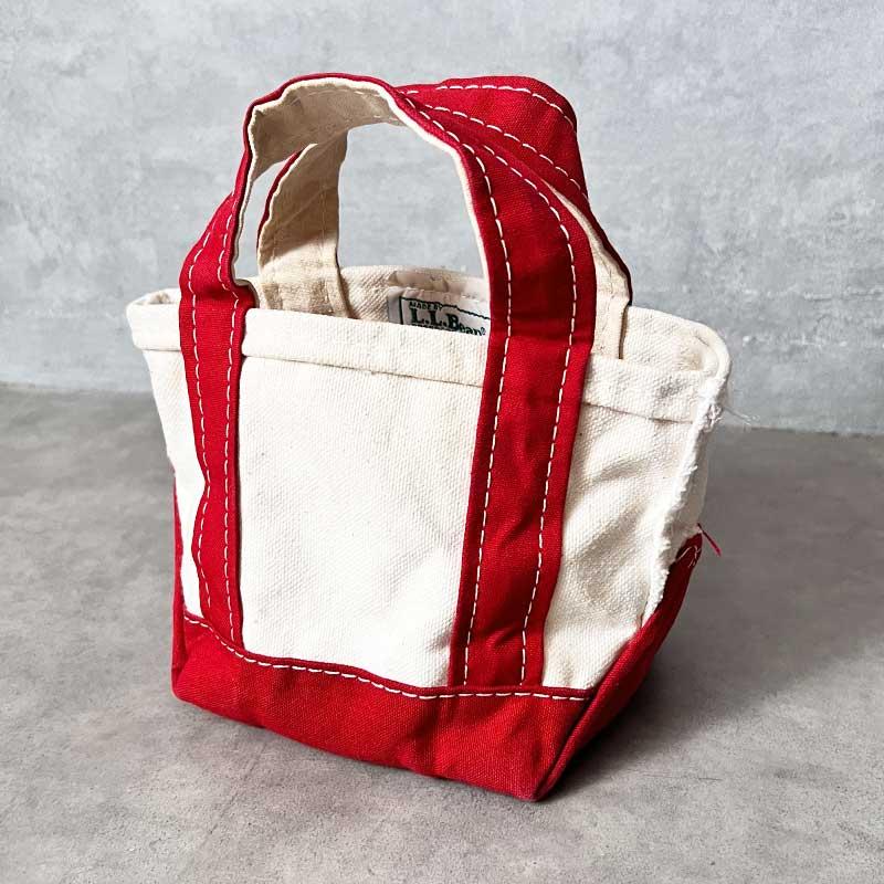 LLBeanエルエルビーン　ヴィンテージ　80s 90s　トートバッグ　ミニ L.L.Bean デラックストート ミニ | ブツ欲のススメ