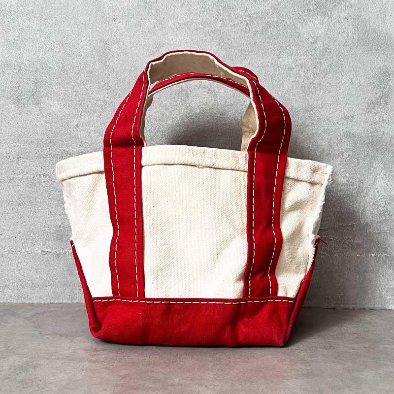 N*o様 未使用品　90s エルエルビーン トート　レッド Msize！ 】90s L.L.bean トートバッグ BOAT AND TOTE レッド
