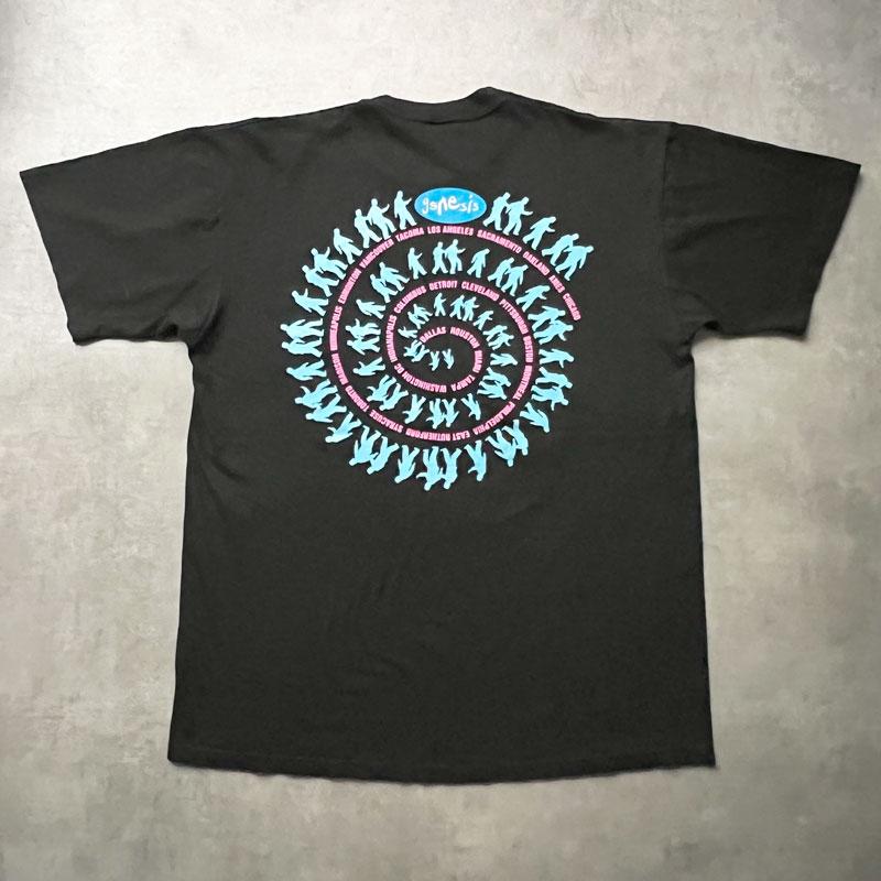 90'S GENESIS We Can't Dance Tour T-Shirts Made in USA BLACK/XL 90
