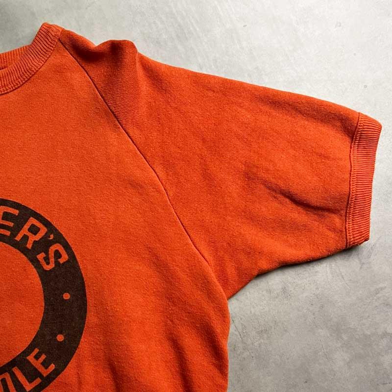 60'S PENMANS Short Sleeve Sweatshirts RED/M 60年代 ペンマンズ 半袖