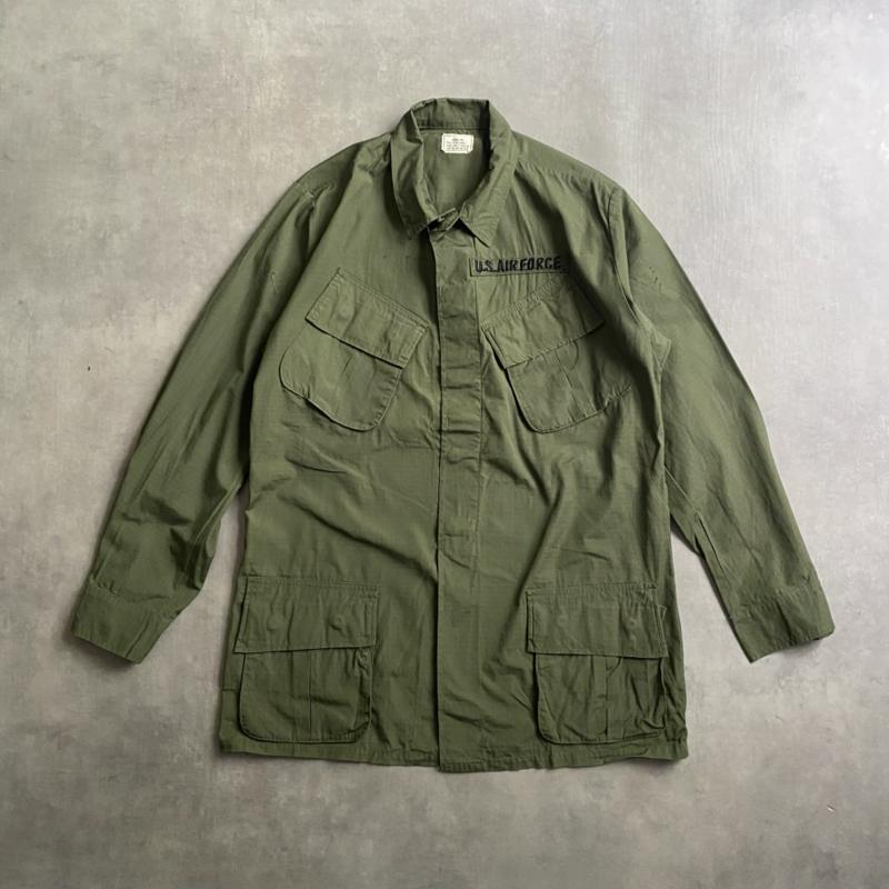 1969 U.S ARMY 5th Jungle Fatigue Military Jacket Rip-Stop