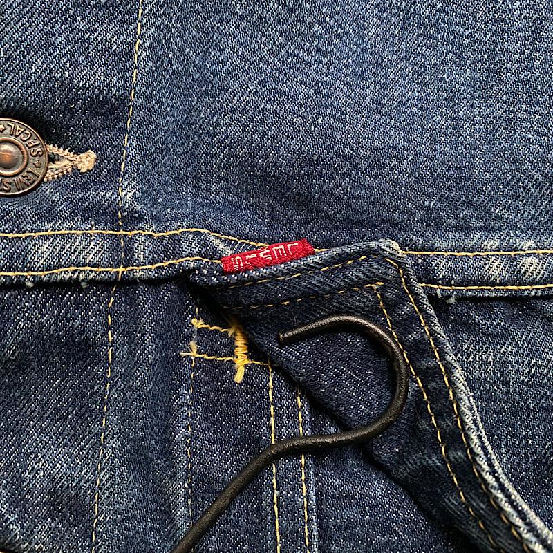 60's Levi's 557XX Denim Trucker Jacket 3rd Made in USA 60年代