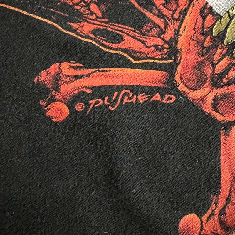 90'S METALLICA Pushead Ying & Yong Revel Skull T-Shirts Made in