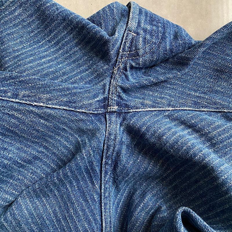 80's Levi's 501-0118 Striped Denim Pants Made in USA W34L32 80年代