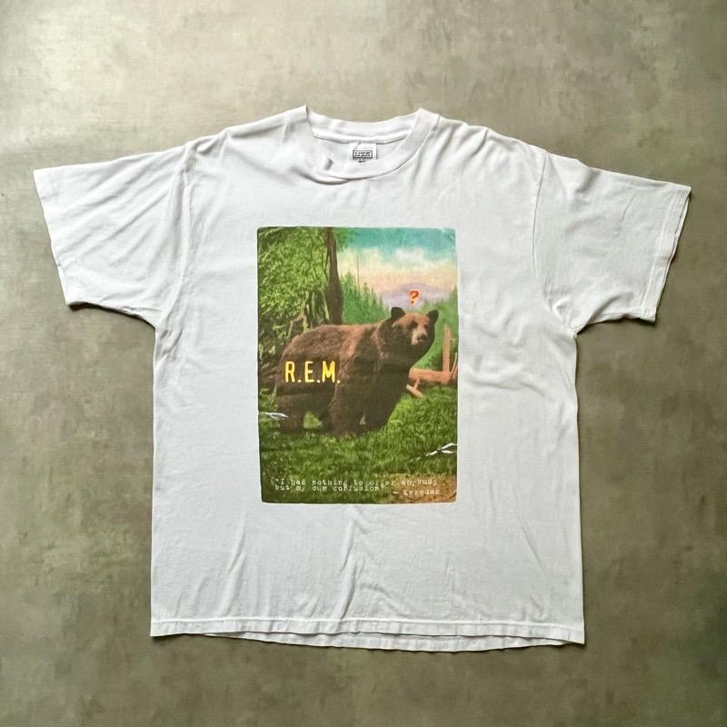 90s REM MONSTER TOUR Tシャツ XL USA製 ビンテージ 90'S R.E.M Monster Tour T-Shirts Made in USA WHITE/XL 90年代