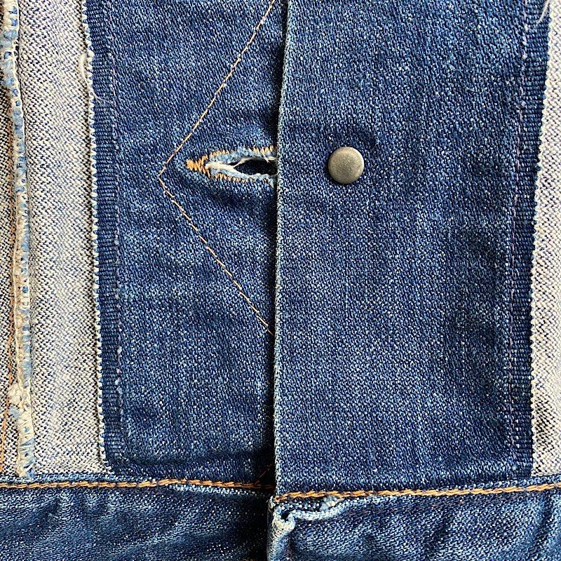 70'S BLUEBELL MAVERICK 3JO3MJ Denim Jacket Made in USA SIZE/42 70