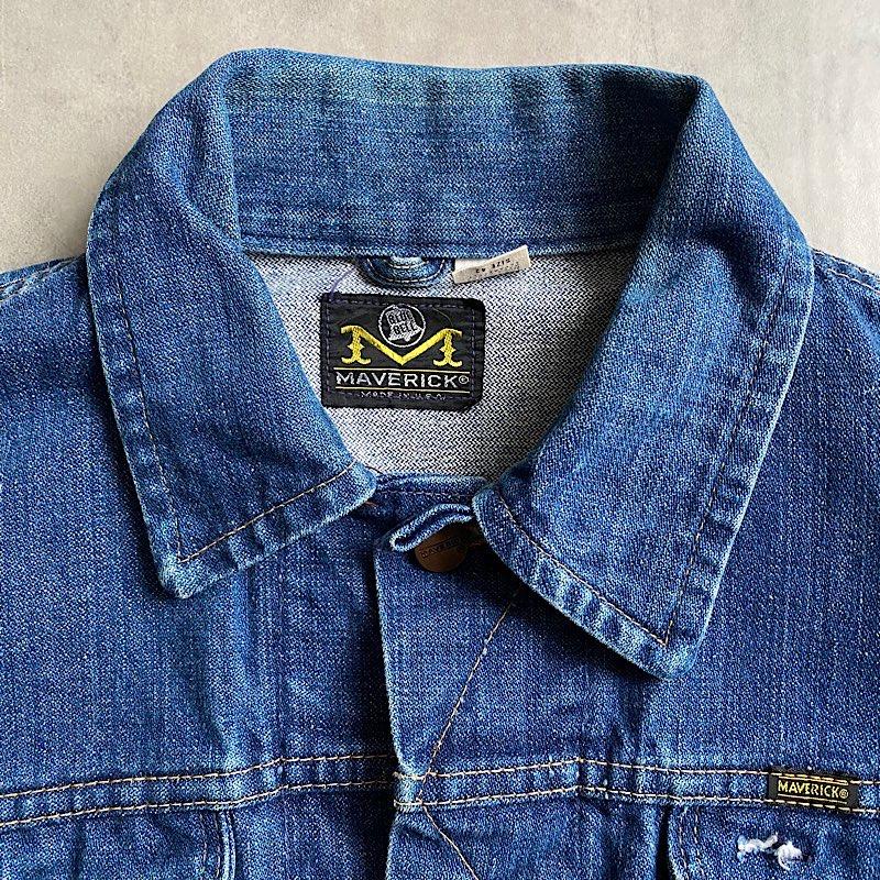 70'S BLUEBELL MAVERICK 3JO3MJ Denim Jacket Made in USA SIZE