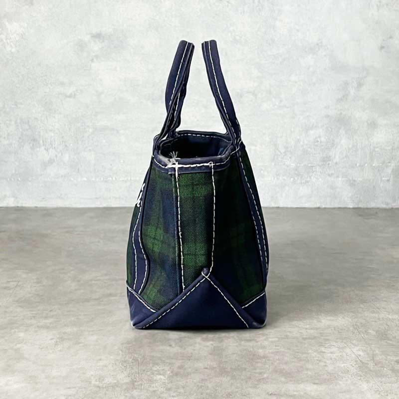 L.L.Bean（エルエルビーン） 00'S L.L.BEAN Mini Check Tote Bag GREEN