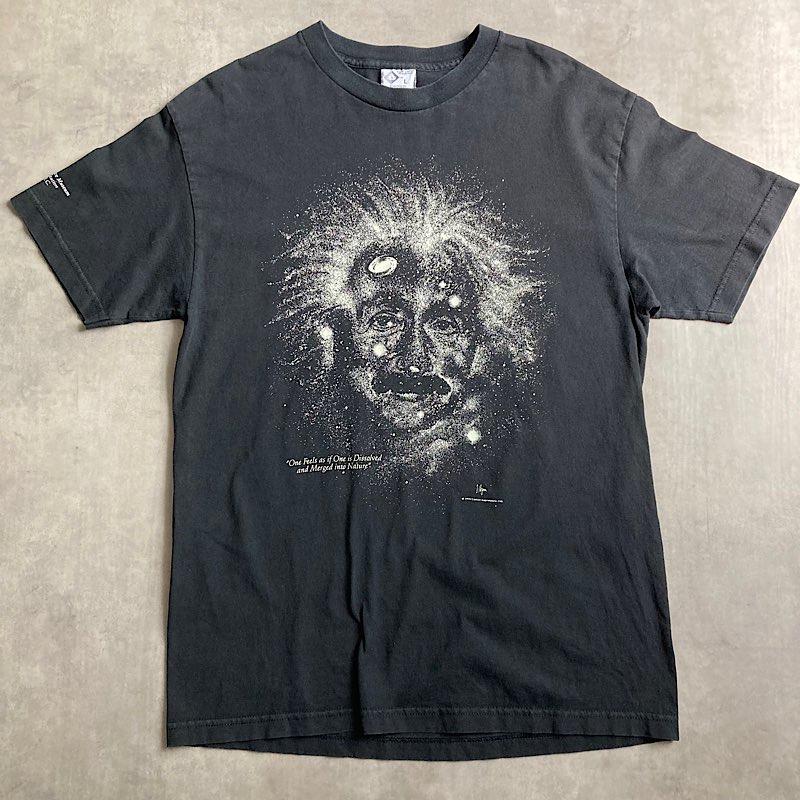 XL 90s アインシュタイン ブラック　ロンT MADE IN USA XL 90s アインシュタイン ブラック ロンT MADE IN USA - メルカリ