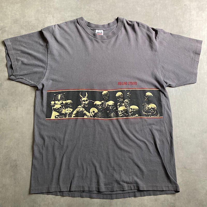 Rolling Stones　VOODOO LOUNGE　スカルTシャ Rolling Stones Voodoo Lounge Skeleton Design T Shirt | eBay