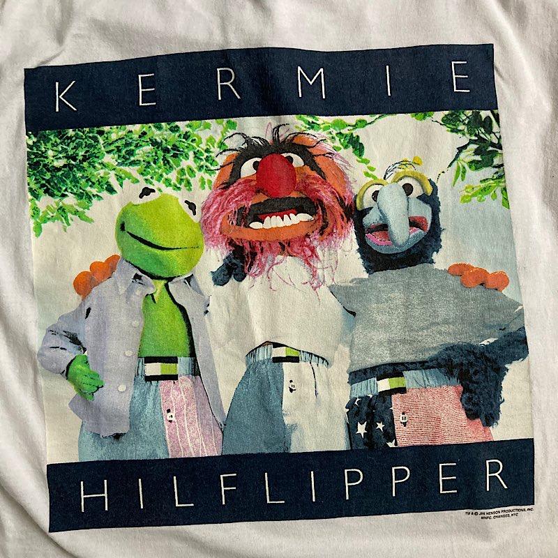 KERMIT KERMIE HILFLIPPER Tシャツ 90s カーミット 90s KERMIT KERMIE HILFLIPPER カーミット 名作パロt - メルカリ