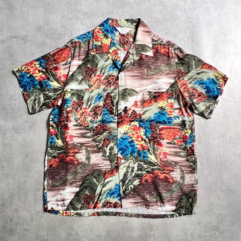 PENNEYS（ペニーズ） 60'S PENNEY'S Japanese Pattern Rayon Shirts