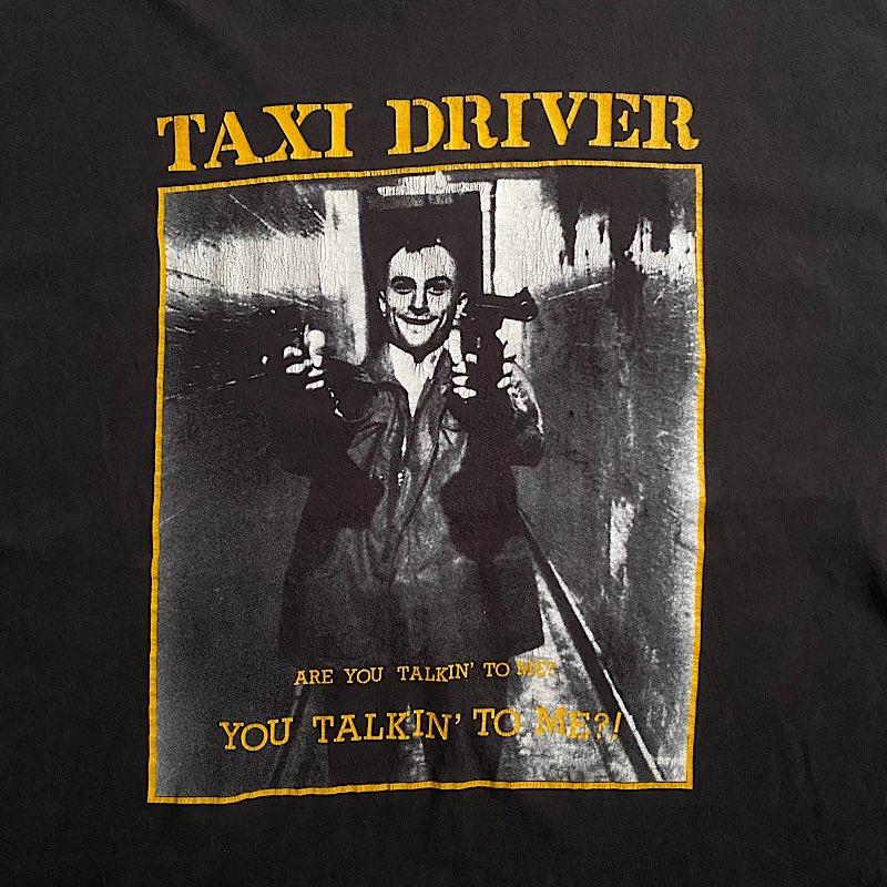 90's TAXI DRIVER MOVIE T-Shirt BLACK/XL 90年代 