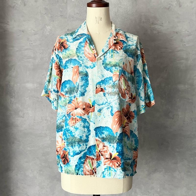 PENNEYS（ペニーズ） 60'S PENNEY'S Hibiscus Aloha Shirts Made in