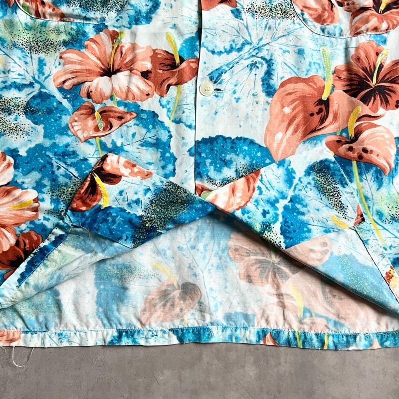 PENNEYS（ペニーズ） 60'S PENNEY'S Hibiscus Aloha Shirts Made in
