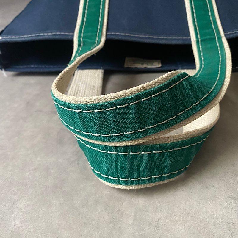 エルエルビーン 80S DELUXE TOTE デラックストート 80年代製 エルエルビーン デラックストート ネイビー×グリーン