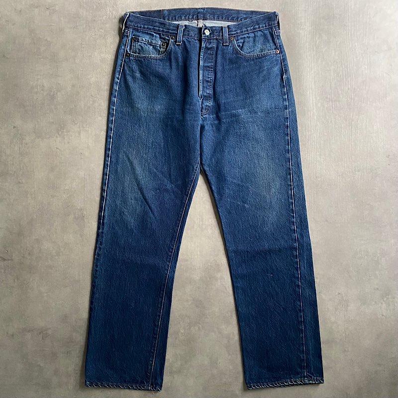 80's LEVI'S 501 DENIM PANTS RED LINE Made in USA/W38L31 80年代