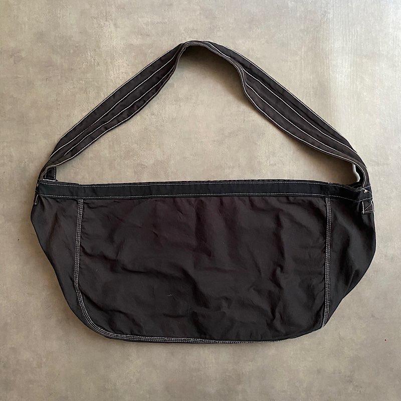 希少　60s news paper bag ニュースペーパーバッグ 60's SOLID BLACK NEWS PAPER BAG ヴィンテージ 60年代 ブラック