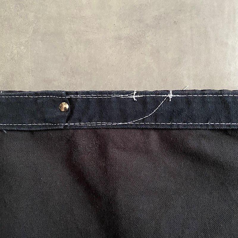 60's SOLID BLACK NEWS PAPER BAG ヴィンテージ 60年代 ブラック