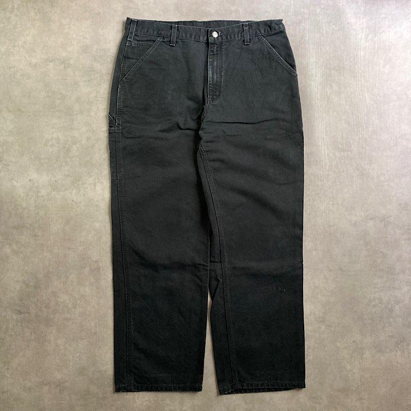 美品 carhartt W36L30 ブラックバギーカーゴパンツ Y2K 00's CARHARTT Duck Work Pants BLACK W36×L30 : NAVIE - 通販 - Yahoo