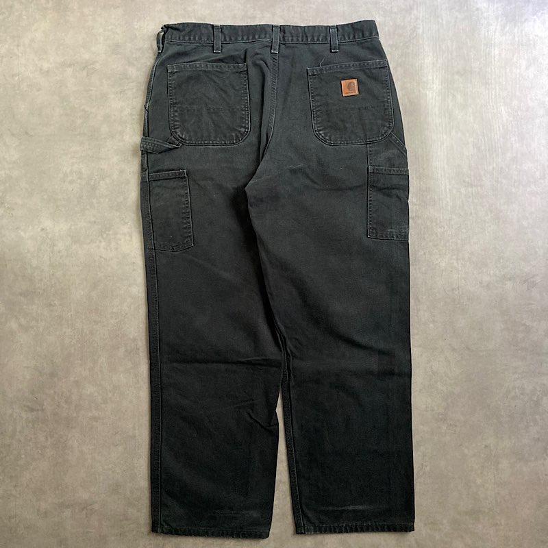 00's CARHARTT Duck Work Pants BLACK W36×L30 : NAVIE - 通販 - Yahoo