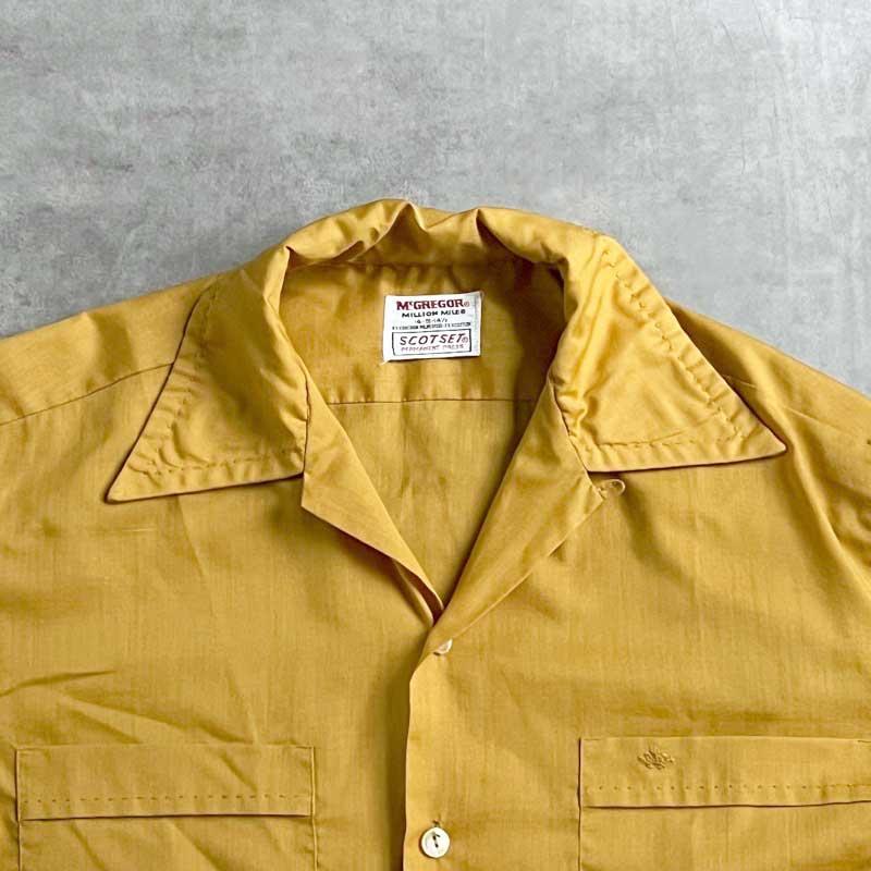 FACTORY Mスポ！！  McGREGOR open collar McGREGOR（マックレガー） 70'S McGREGOR Milton Miles Open Collar