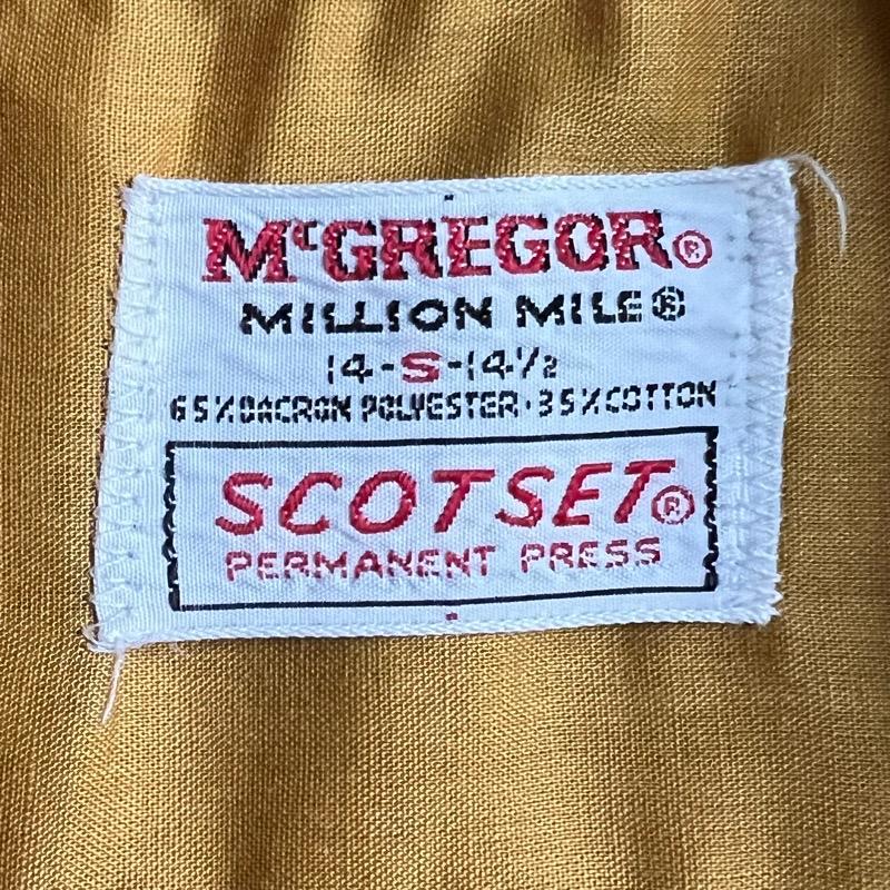 McGREGOR（マックレガー） 70'S McGREGOR Milton Miles Open Collar