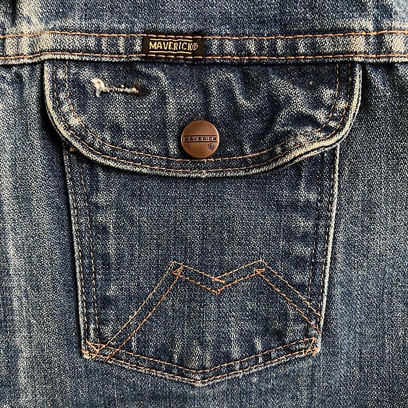 70's MAVERICK 3JO3MJ Denim Jacket Made in USA/42 : NAVIE - 通販