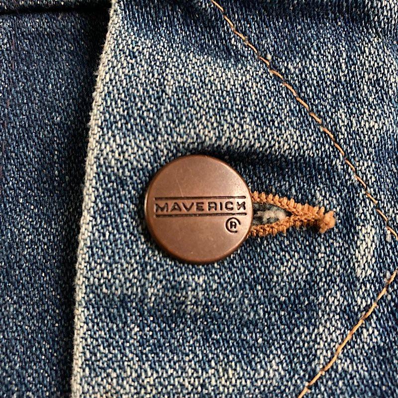 70's MAVERICK 3JO3MJ Denim Jacket Made in USA/42 : NAVIE - 通販