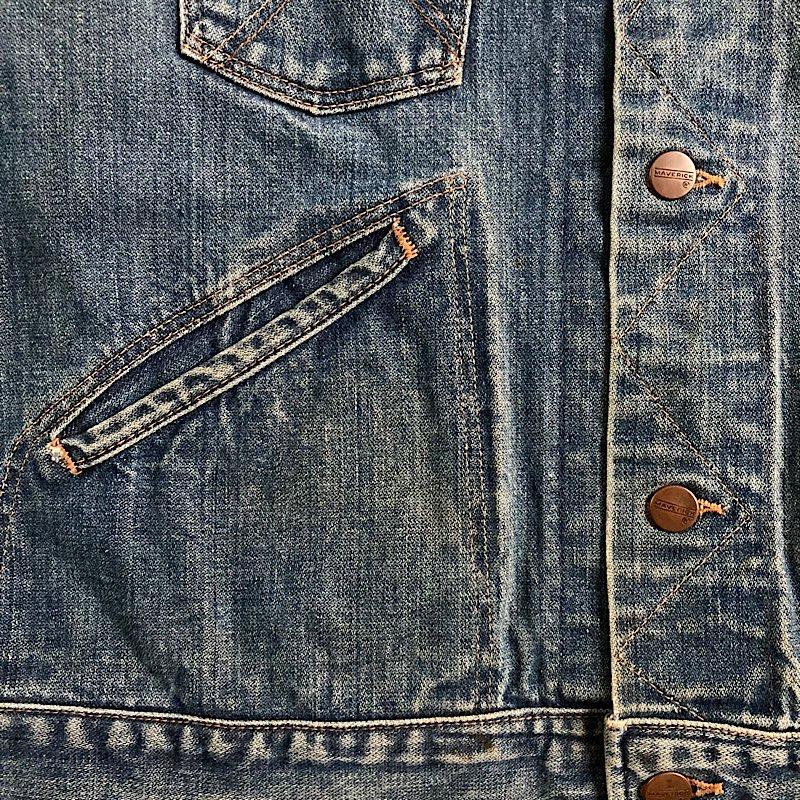 70's MAVERICK 3JO3MJ Denim Jacket Made in USA/42 : NAVIE - 通販