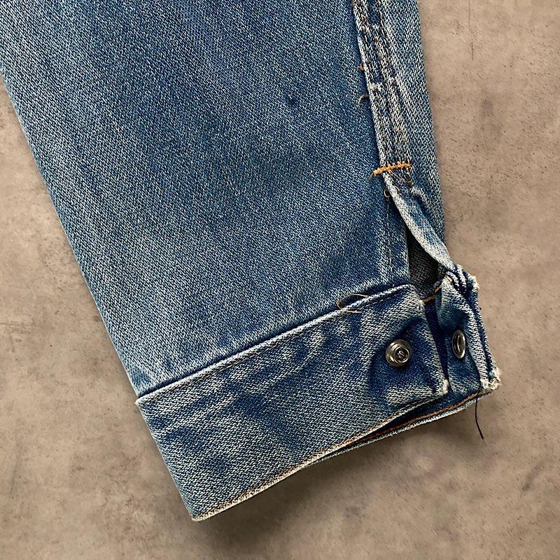 80's WRANGLER 136MJ Denim Jacket Made in USA/44long : NAVIE - 通販