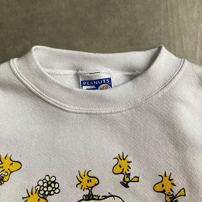 90'S PEANUTS SNOOPY 50 Years Anniversary Sweat Shirts 90年代