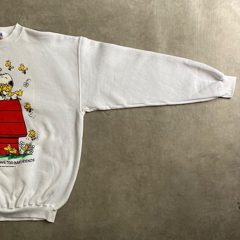 90'S PEANUTS SNOOPY 50 Years Anniversary Sweat Shirts 90年代