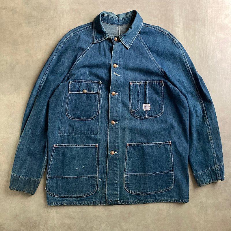 BIG MAC（ビッグマック） 40's PAYDAY sheild Tag Denim Chore Jacket